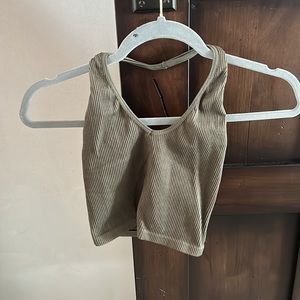 “out from under” - Urban Outfitters halter top